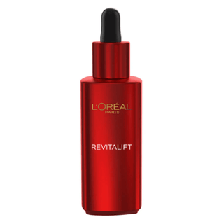 L'Oréal Revitalift Classic Ansigtsserum 30 ml – lille rød flaske med pipette, anti-age serum der opstrammer huden og reducerer fine linjer.