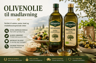 Olivenolie til madlavning, salater, pasta og middelhavsinspirerede retter
