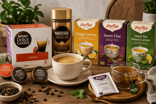 Kaffe, te og kaffekapsler hos Køb og Spar