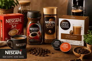Nescafé kaffe og kaffekapsler hos Køb og Spar