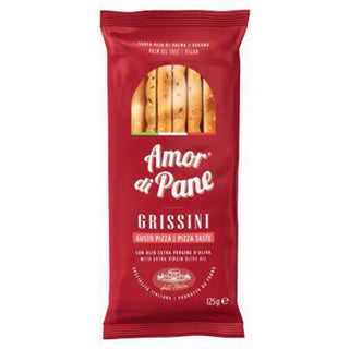 Amor di Pane Grissini Gusto Pizza 125g – Sprøde Brødstænger