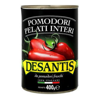 Desantis Pomodori Pelati Flåede Tomater 400g