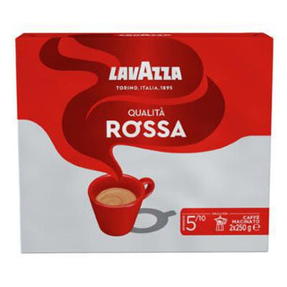 Lavazza Qualita Rossa Malet Kaffe 500g (2x250g)