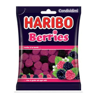 Haribo Berries Vingummi med Sukkerperler (175g)