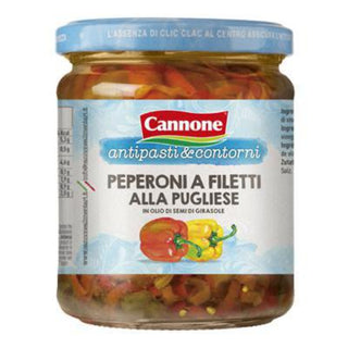 Cannone Peperoni alla Pugliese 314ml – Peberfrugt i Olie
