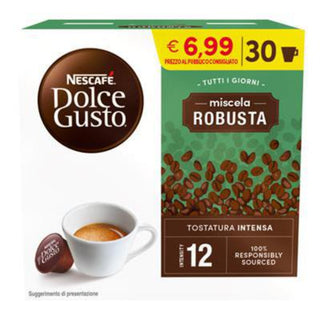Dolce Gusto Miscela Robusta – 30 Kapsler