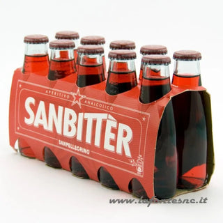 Sanbittèr Rosso Alkoholfri Aperitif 10 × 100 ml (Pant Fri)