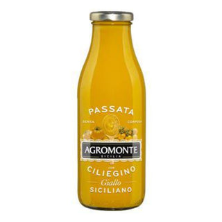 Agromonte Passata Med Gule Cherrytomater 520g