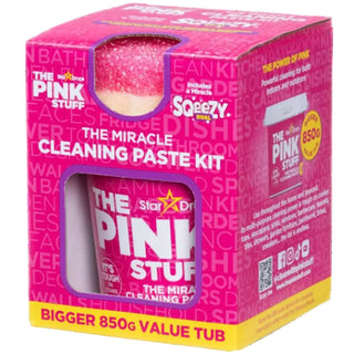 The Pink Stuff Rengøringspasta Sæt (850g + Svamp)