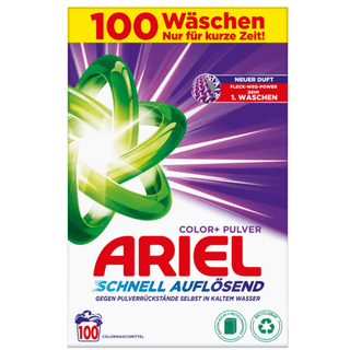 Ariel Color vaskepulver 6 kg til op til 100 vaske – kraftfuld pletfjerning og farvebeskyttelse i én stor pakke.
Hurtigt opløsende formel sikrer effektiv vask selv ved lave temperaturer og koldtvandsprogrammer.
Ideel til familier, der ønsker økonomisk og energibesparende vask med langvarig frisk duft.
Køb billigt vaskepulver og husholdningsmidler hos Købogspar ApS med hurtig levering og faste lave priser.