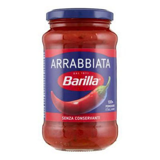 Barilla Arrabbiata er en italiensk pastasauce med tomat og chili, der giver en fyldig og krydret smag til hverdagsretter. Perfekt til pasta, penne arrabbiata, pizza, lasagne, gryderetter og italiensk madlavning. Køb Barilla pastasauce online til lav pris — blandt de billigste italienske dagligvarer. Søgeord: Barilla Arrabbiata, arrabbiata sauce, pastasauce, italiensk tomatsauce, krydret tomatsauce, sauce til pasta, billigst online, dagligvarer billigst.