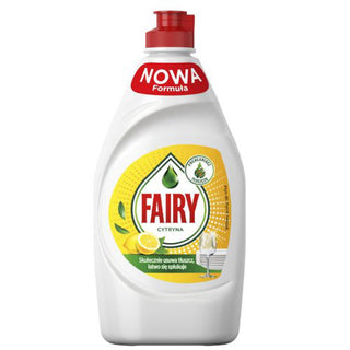 Fairy Citron Opvaskemiddel 900 ml – effektiv fedtopløsning, skinnende rene køkkenredskaber og frisk citrusduft, koncentreret opvaskemiddel til daglig brug – Købogspar hurtig levering Fairy | Opvaskemiddel citron | 450ml | 37.66/l - Køb og spar