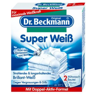 Dr. Beckmann | Super WeiB / Super Hvid | 2 x 40g