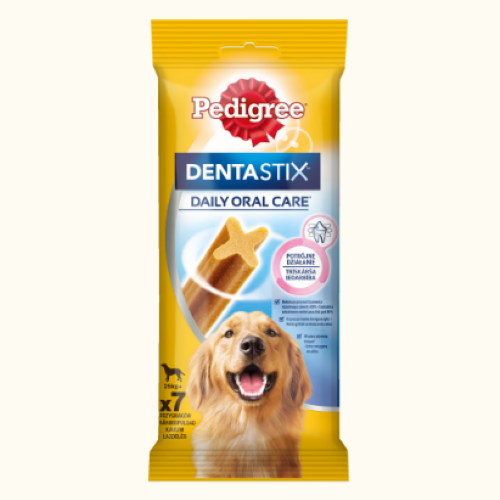 Pedigree | Dentastix tyggestænger | Stor hund | 270 g | 88.70/Kg.