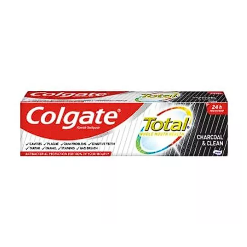 Colgate tandpasta | Total Charcoal & Clean Tandpasta | 75ml | 19.93/100ml.