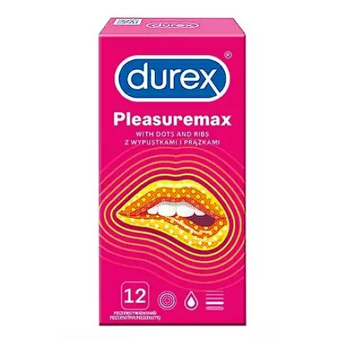 Durex | Pleasuremax kondomer | 12 stk | 6.25/Stk