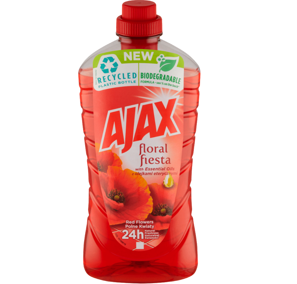 Ajax | Universal rengøring Red Flowers | 1000ml | 19.95/l