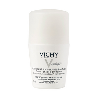 VICHY Roll-On Antiperspirant Deodorant 48H – Skånsom Beskyttelse til Sensitiv Hud