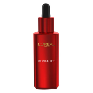 L'Oréal Revitalift Classic Ansigtsserum 30 ml – lille rød flaske med pipette, anti-age serum der opstrammer huden og reducerer fine linjer.