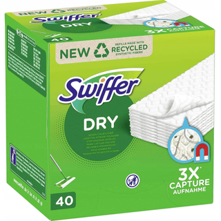 Swiffer Dry Wipes Refill 40 stk