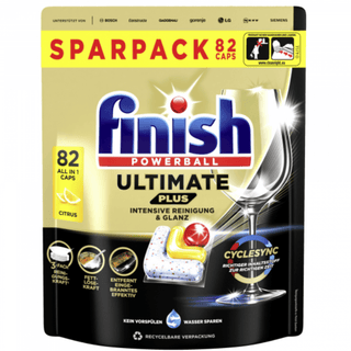 3 stk Finish Ultimate Plus Lemon Tabs 82 stk – Maksimal styrke