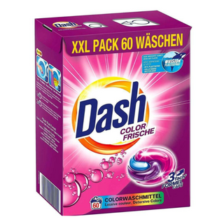 Dash vaskekapsler 60 stk – Color Frische