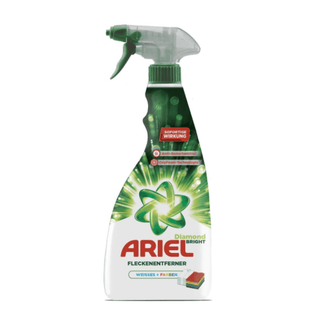 Ariel Pletfjerner Spray 750 ml i original emballage – kraftfuld pletfjerner, der effektivt bekæmper selv de sværeste pletter og giver tøjet en frisk duft.
