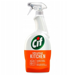 Cif køkkenspray 500 ml – sprayflaske til effektiv fjernelse af fedt og snavs i køkkenet