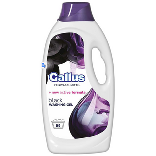 Gallus vaskemiddel sort – vaske gel 2L (50 vaske)