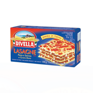 Divella Lasagne di Semola 500 g – Italienske lasagneplader