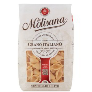 La Molisana Conchiglie Rigate n.25 500 g – Italiensk pasta