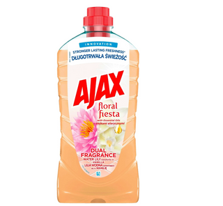 Ajax Dual Fragrance – Vanilje og Vandlilje Rengøringsmiddel | 1000ml