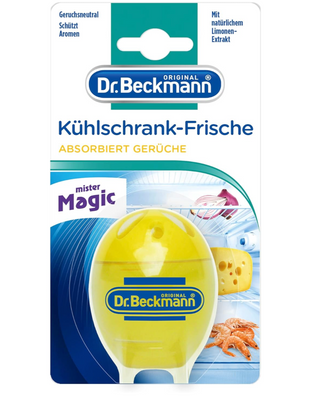 Dr. Beckmann Køleskabsfrisker – Effektiv lugtfjerner med naturlig citrus

Dr. Beckmann Køleskabsfrisker absorberer dårlig lugt og beskytter aromaen af madvarer. Neutraliserer lugt med naturligt limonen-ekstrakt.


