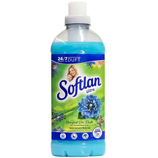 Softlan Skyllemiddel Tropisk Frisk 650ml – Silkeagtig Blødhed og Duft