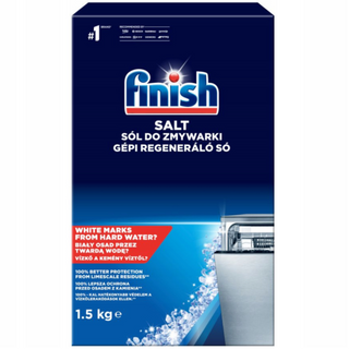 Finish opvaskemaskinesalt 1,5 kg – pose med specialsalt til effektiv opvaskemaskinefunktion