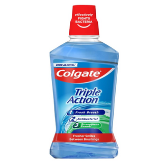 Colgate Triple Action Mundskyl 500ml | Beskytter & Hvidgør