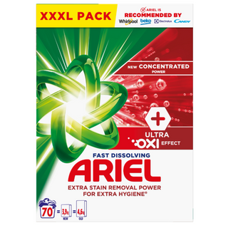 Ariel Vaskepulver Ultra Oxi Fast Dissolving 3,85 kg – 70 Vaske