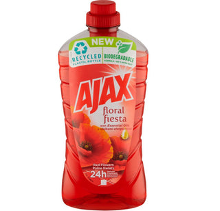 Ajax Universalrengøring | Red Flowers | 1000ml | 21.95/l - Køb og spar