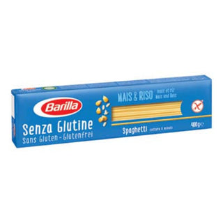 Barilla Senza Glutine Spaghetti glutenfri pasta, 400 g, lavet af majs og ris til klassiske italienske pastaretter