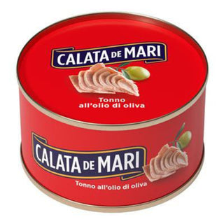 Calata de Mari tun i olivenolie på dåse
