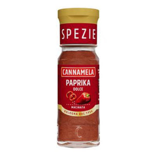 Cannamela Paprika Dolce stødt sød paprika til kød, kartofler, grøntsager, saucer, supper og krydrede retter
