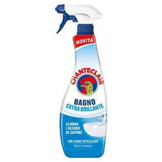 Chanteclair Bagno Extra Brillante badeværelsesspray fjerner sæberester og kalk fra håndvaske, fliser og armaturer

