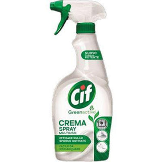 Cif Greenactive Crema Spray universalrengøring til genstridigt snavs på køkken, bad og andre vaskbare overflader
