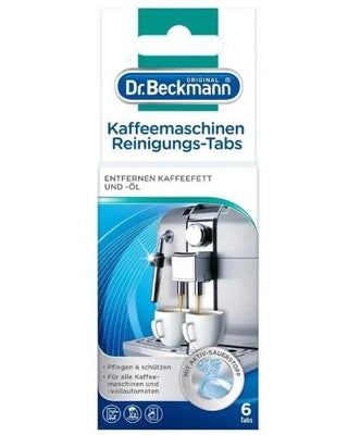 Dr. Beckmann | Afkalknings tabletter til kaffemaskiner og kedler