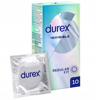 Durex | Invisible kondomer | 10 Stk. | 7.99/Stk. - Køb og spar