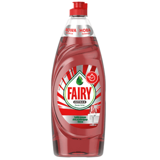 Fairy Extra+ Forest Fruits opvaskemiddel er et effektivt middel til håndopvask, der hjælper med at fjerne fedt, snavs og fastsiddende madrester fra tallerkener, glas, bestik, gryder og pander. Den friske duft af skovbær giver en behagelig følelse i køkkenet, og den koncentrerede formel er velegnet til daglig opvask. Søgeord: Fairy opvaskemiddel, Fairy Extra Forest Fruits, opvaskemiddel skovbær, håndopvask, fedtfjerner til opvask, opvaskemiddel til køkken, effektiv opvask, Fairy Extra Plus.