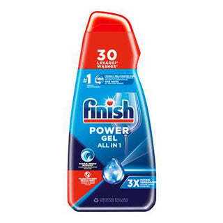 Finish Power Gel All in 1 opvaskegel til 30 vaske, som fjerner fedt og giver skinnende rent service
