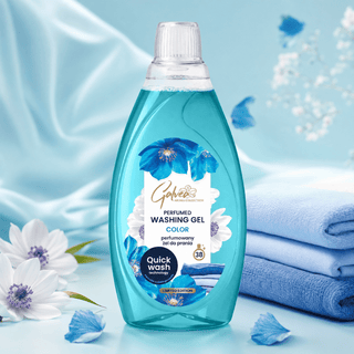Galvee Perfumed Washing Gel Color vaskegel til farvet tøj – parfumeret flydende vaskemiddel med frisk duft, egnet til daglig vask af farverigt vasketøj
