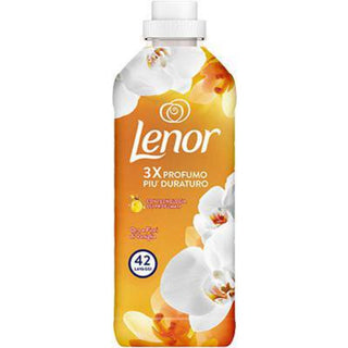 Lenor Oro e Fiori di Vaniglia koncentreret skyllemiddel til 42 vaske med langvarig duft af vanilje og orkidé