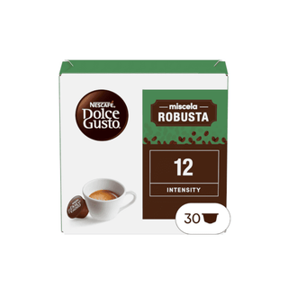 Nescafé Dolce Gusto Miscela Robusta – 30 kaffekapsler med intens ristning, styrke 12
